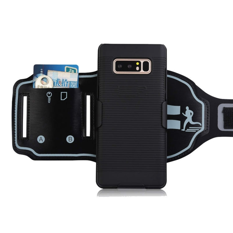 For Galaxy S8 Plus Mobile Sports Arm Sleeve Multifunctional Running Arm Band(Black)