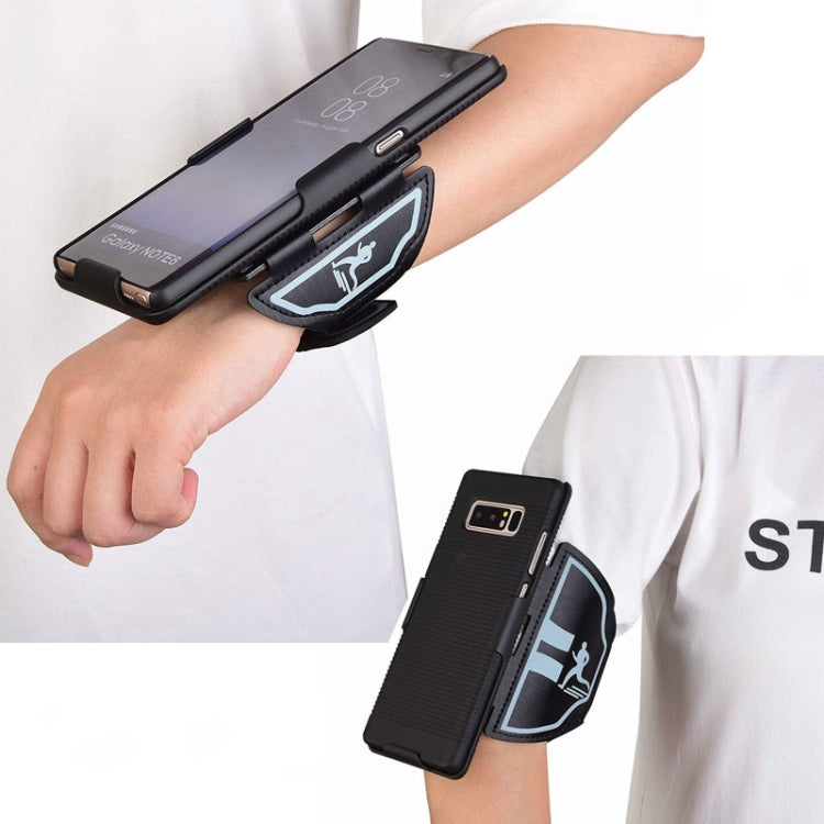 For Galaxy S8 Plus Mobile Sports Arm Sleeve Multifunctional Running Arm Band(Black)