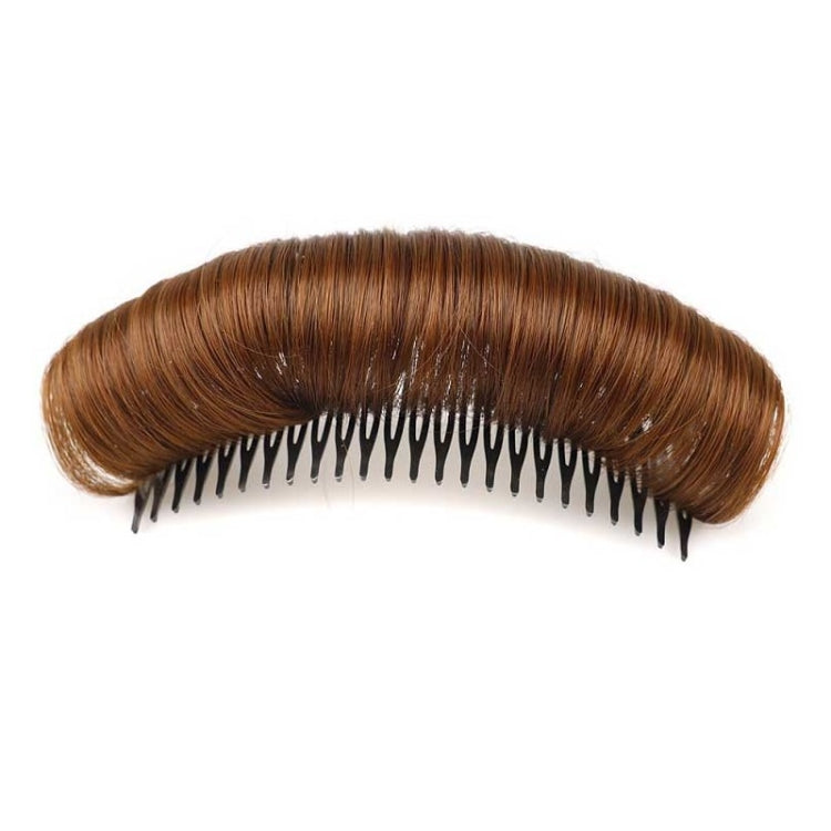 4 PCS Forehead Hair Root Padding And Combing Hair Pack, Colour: 12cm Light Brown