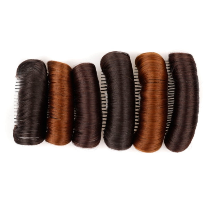 4 PCS Forehead Hair Root Padding And Combing Hair Pack, Colour: 12cm Light Brown