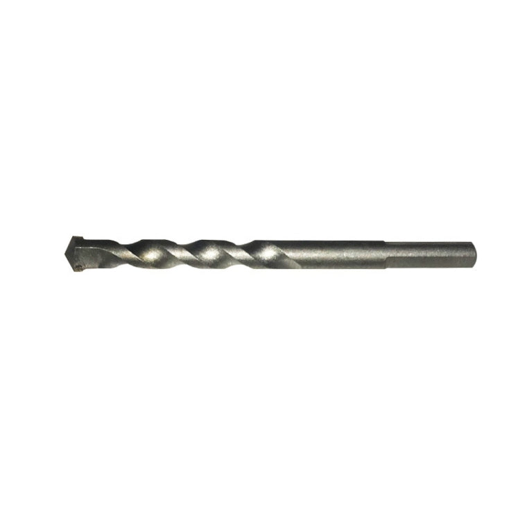 10 PCS Hand Electric Drill Shock Drill Wall Mix Soil Cement Wall Construction Drill Bit, Model: 12x115mm Triangle Handle