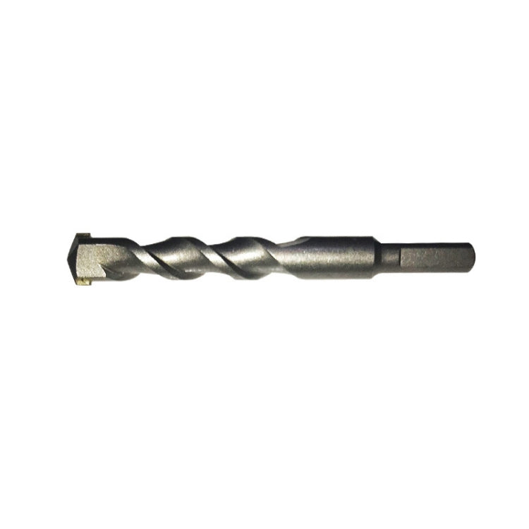 10 PCS Hand Electric Drill Shock Drill Wall Mix Soil Cement Wall Construction Drill Bit, Model: 16x150mm Triangle Handle