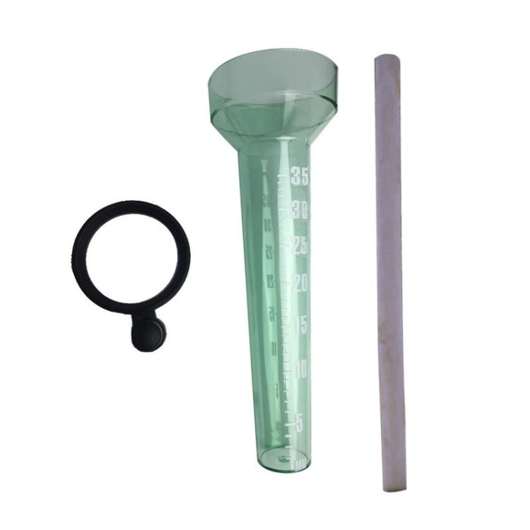 2 PCS Rainfall Observation Tool For Garden Outdoor Rain Gauge, Specification: Wood Stick + Measuring Cup