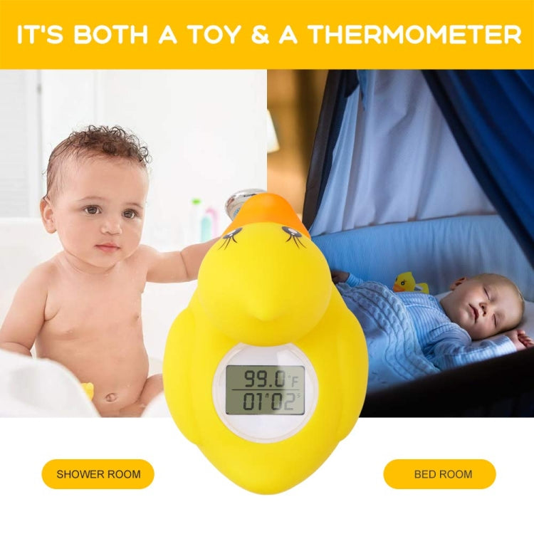 SN062 Children Bath Thermometer Water Baby Bathing Yellow Duck Water Thermometer(Yellow)