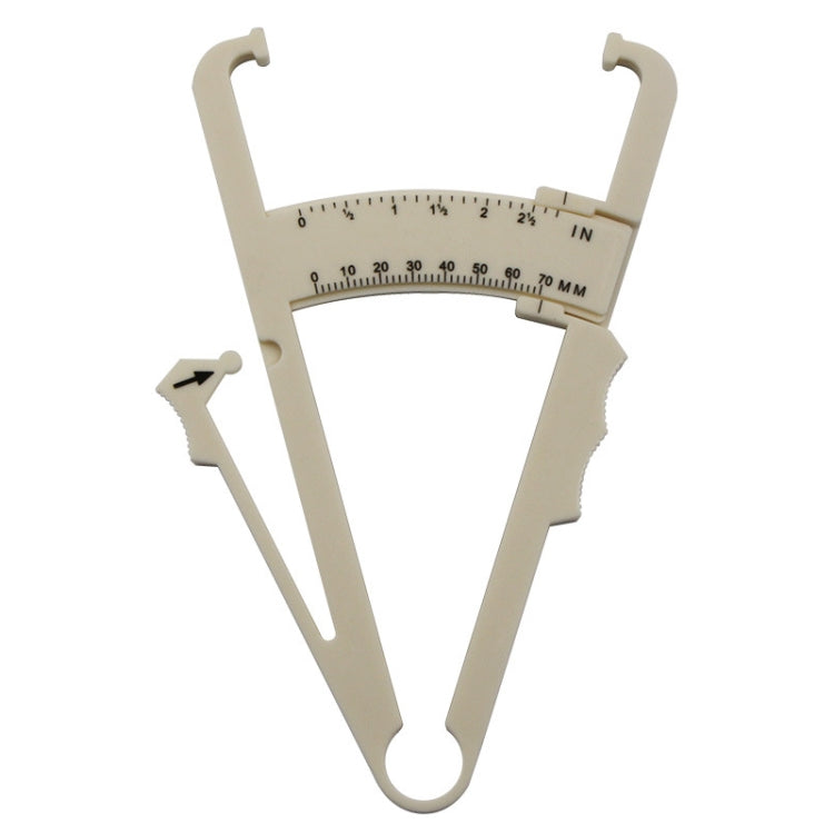 10 PCS Sebaceous Pliers Fat Clip Fat Thickness Measuring Ruler Body Fat Meter