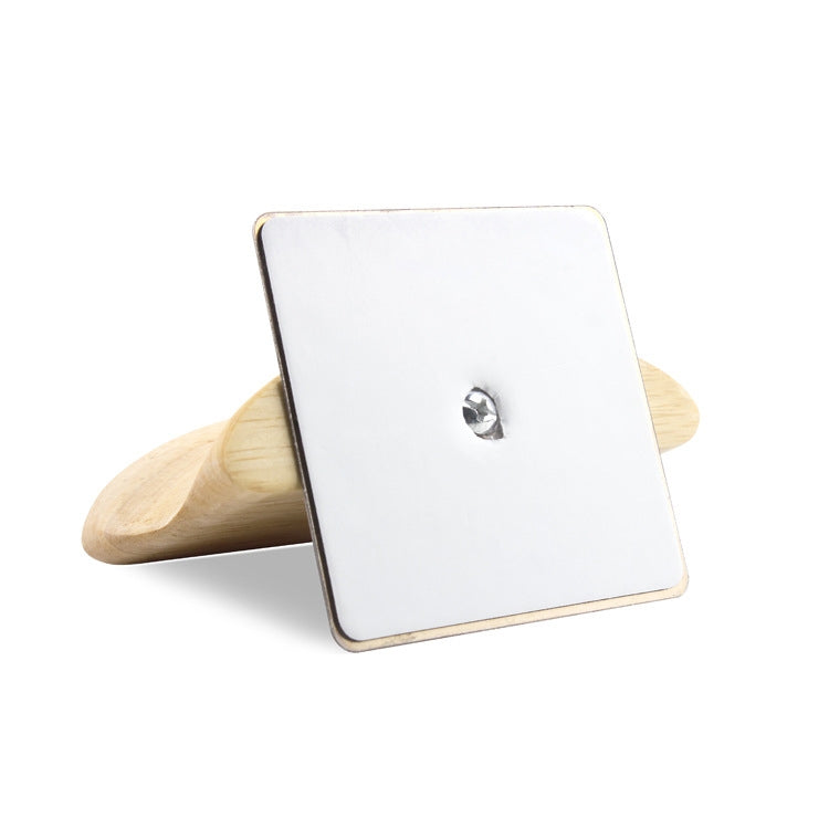 JD047 Wooden Wall-Mounted Earphone Rack Aluminum Alloy Headset Display Stand