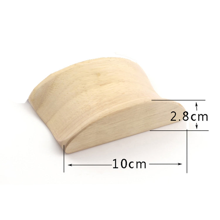 JD047 Wooden Wall-Mounted Earphone Rack Aluminum Alloy Headset Display Stand