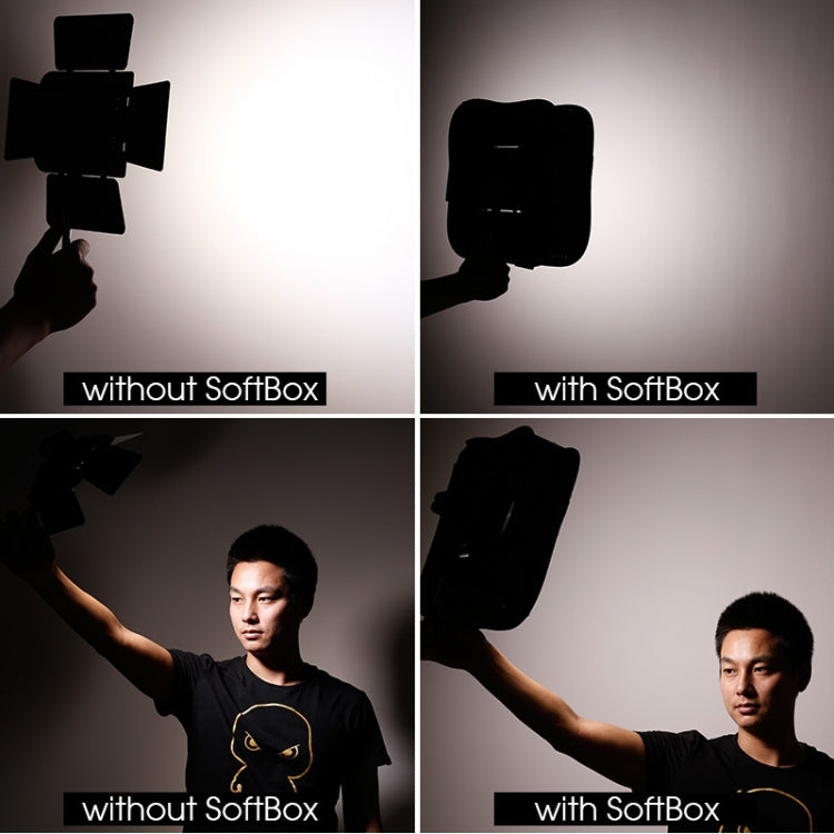 Ulanzi SB600 Portable Foldable Flash Mini Softbox Studio Kit Diffuser for YONGNUO YN600L YN900L