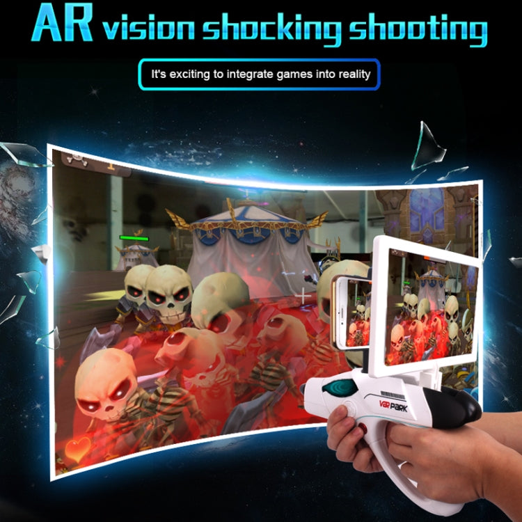 A9 AR Bluetooth Game Pistol Sports Somatosensory Shooting Game Mobile Phone Handle, Style: English With Amplifier