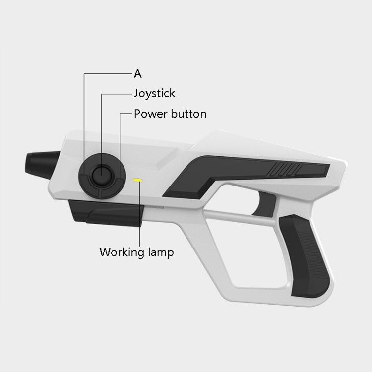 AG13 AR Bluetooth Game Pistol Game Somatosensory Pistol(White)