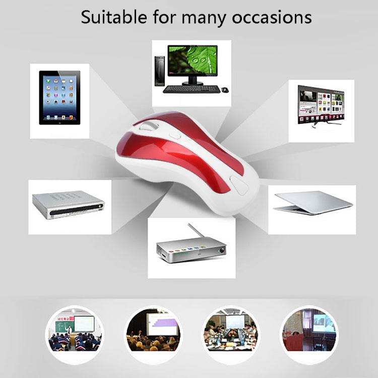 PR-01 1600 DPI 7 Keys Flying Squirrel Wireless Mouse 2.4G Gyroscope Game Mouse