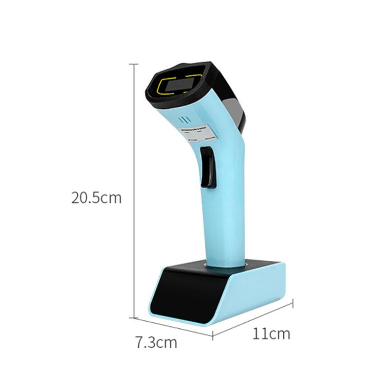 Handheld Barcode Scanner With Storage, Model: Wired Red Light