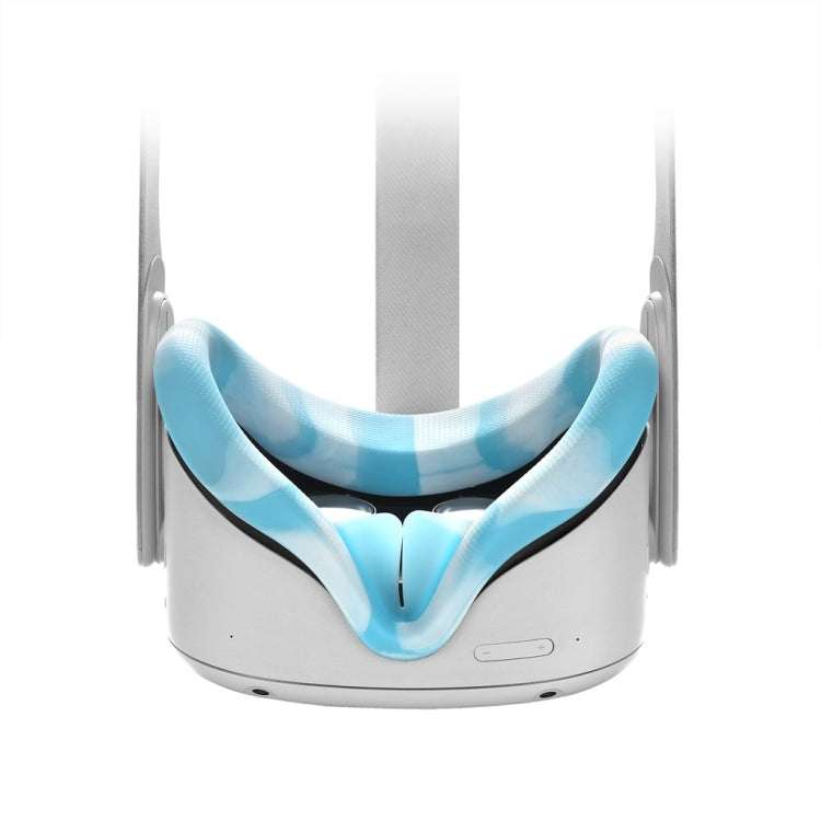 VR Silicone Eye Cover Anti-Sweat And Decontamination Color VR Goggles For Oculus Quest 2