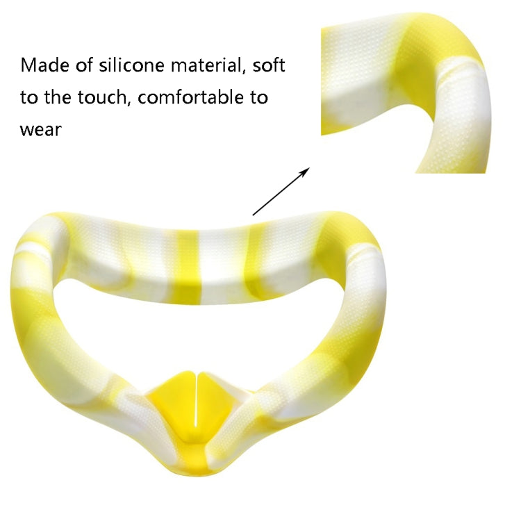 VR Silicone Eye Cover Anti-Sweat And Decontamination Color VR Goggles For Oculus Quest 2