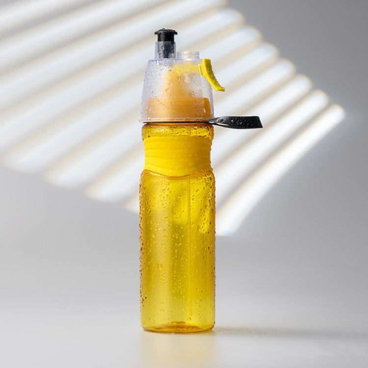 750ml Spray Plastic Space Cup Large Capacity Water Cup Simple Outdoor Sports Bottle