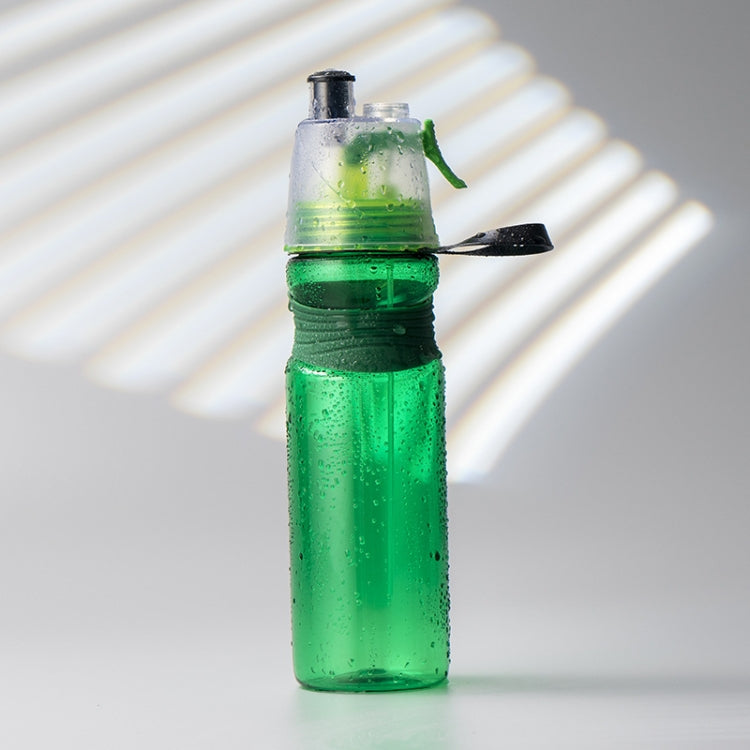 580ml Spray Plastic Space Cup Large Capacity Water Cup Simple Outdoor Sports Bottle
