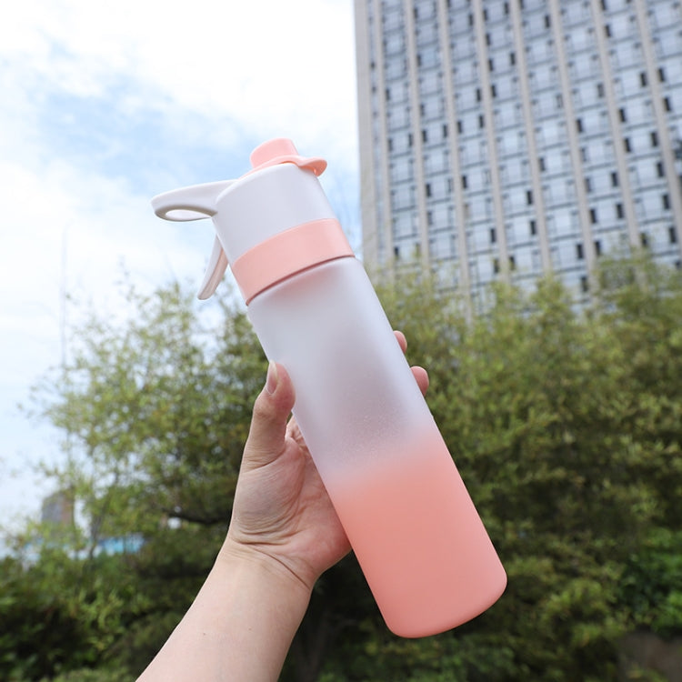 2 PCS 700ml Large-Capacity Fitness Outdoor Water Cup Portable Plastic Spray  Cup