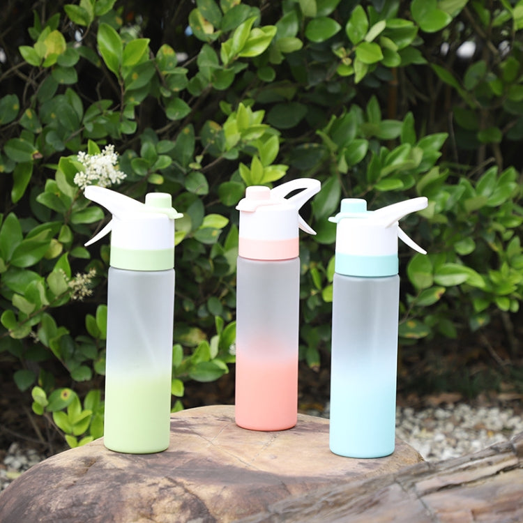 2 PCS 700ml Large-Capacity Fitness Outdoor Water Cup Portable Plastic Spray  Cup