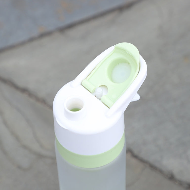 2 PCS 700ml Large-Capacity Fitness Outdoor Water Cup Portable Plastic Spray  Cup