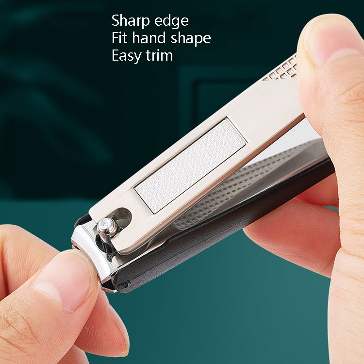 Nail Scissors Portable Manicure Tool, Style: Anti-splash Praying Mantis (Double Clamp)