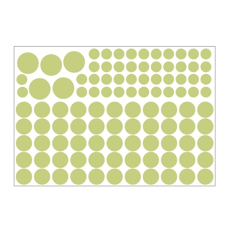 3 Packs Luminous Home Decoration Combination Wall Sticker, Specification: 104PCS Dot 15x20cm