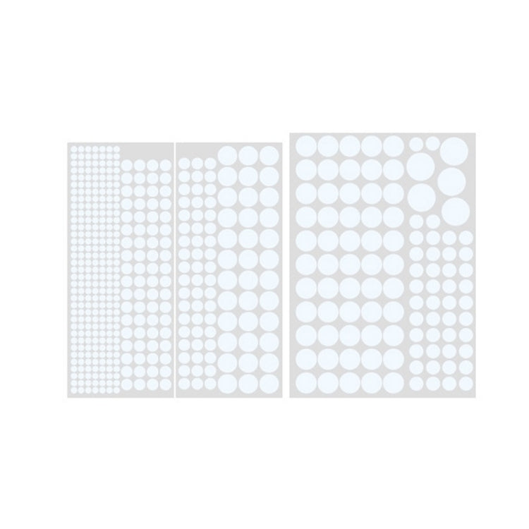 3 Packs Luminous Home Decoration Combination Wall Sticker, Specification: 407PCS Dot Blue