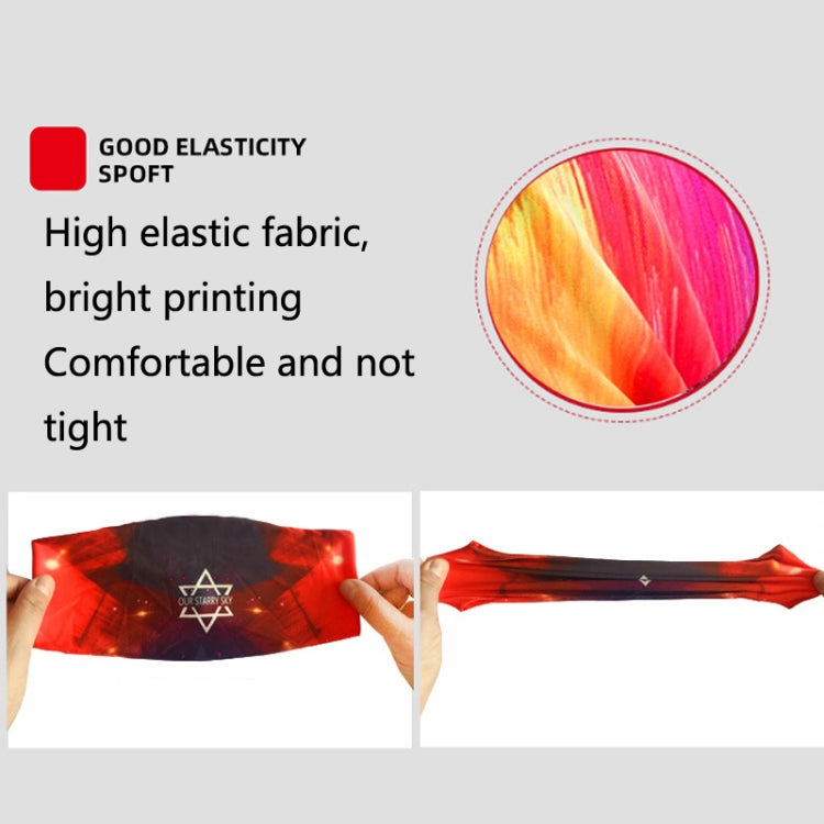 2 PCS Sports Fitness Antiperspirant Headband Sweat-Absorbent Headband Sweatband