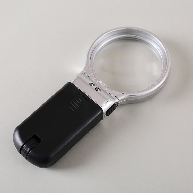 Th7006 Multi-Function Folding Magnifying Mirror With LED Lamp Hold Bracket Two-Purpose Reading Repair Acrylic 3 Times Magnifier