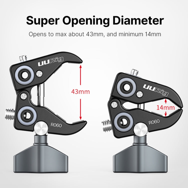 Ulanzi R060 UURig R060 Super Clamp Crab Pliers Clip Expansion Fixed Bracket