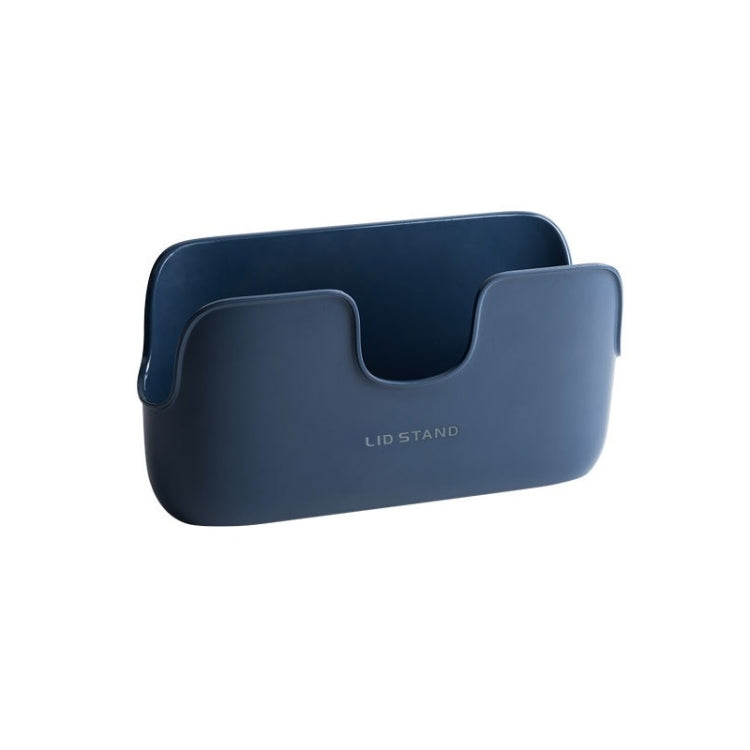 Household Kitchen Pot Lid Rack Cutting Board Storage Rack, Specificationï¼š Wall-mounted (Blue)