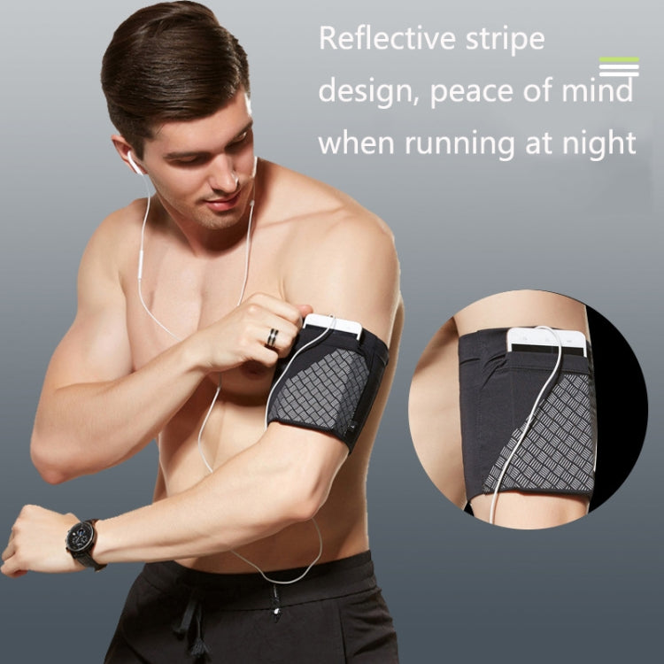 Running Sports Phone Arm Bag Fitness Small Object Storage Elastic Bag, Size: 12.5x15cm