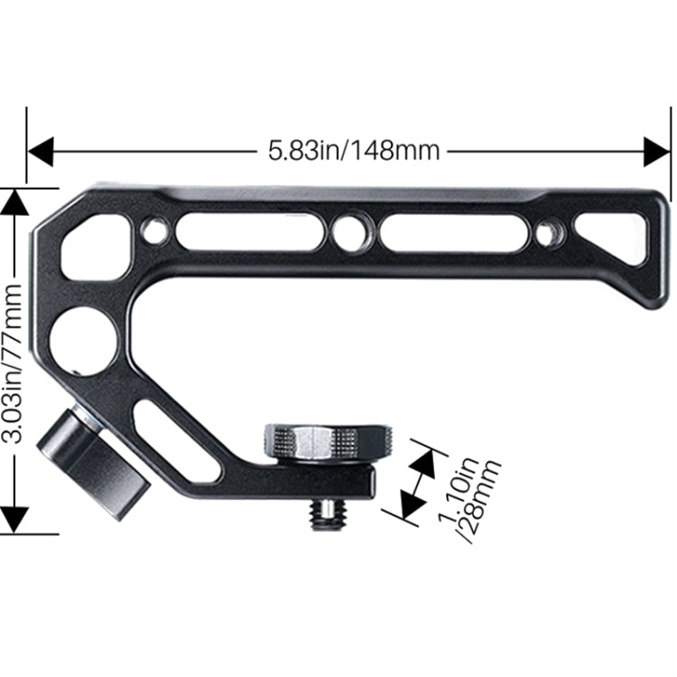 Ulanzi UURig R008 Arri Camera Top Handle Handgrip For Sony A6400 Cage