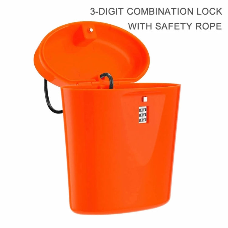 CH-808 ABS Beach Password Box Large Capacity Portable Storage Box