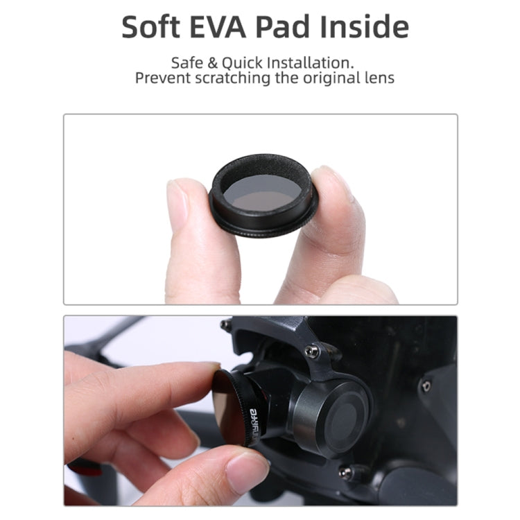 Sunnylife Camera Lens Filters For DJI FPV, Model: CPL+ND8+ND16