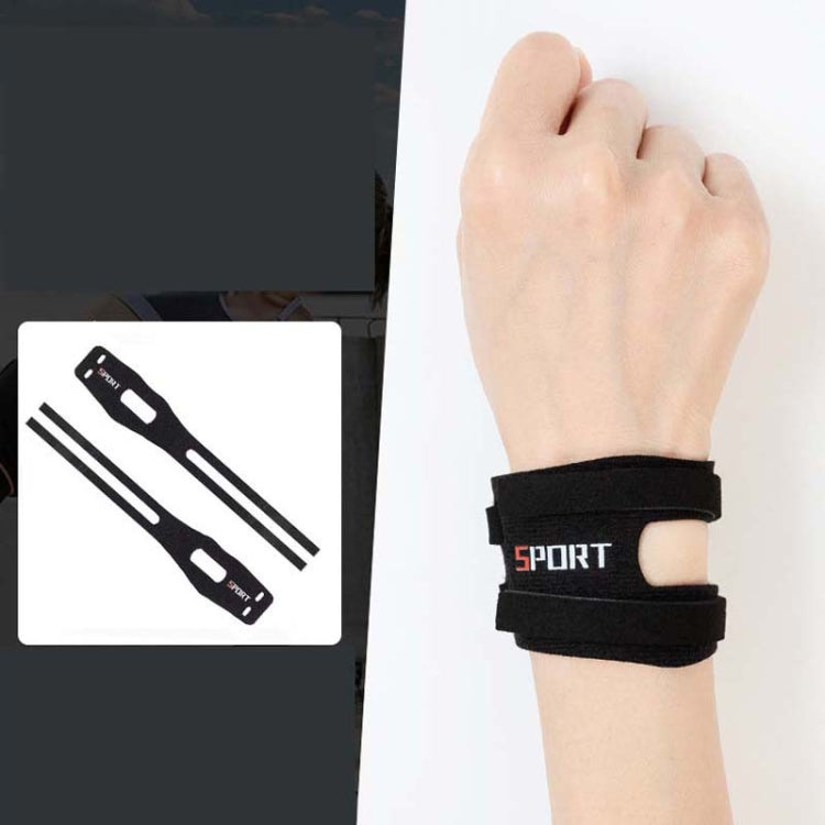 Sports Fitness Wristbands Ball Training Anti-Sprain Winding Compression Wristbands, Size: S (Black)