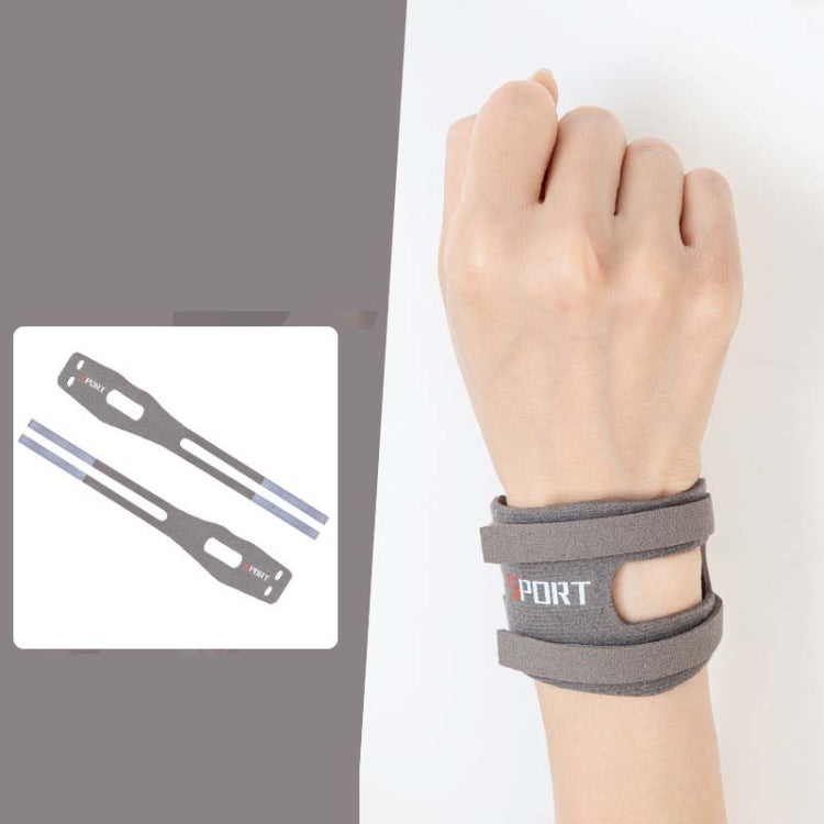 Sports Fitness Wristbands Ball Training Anti-Sprain Winding Compression Wristbands, Size: M (Gray)