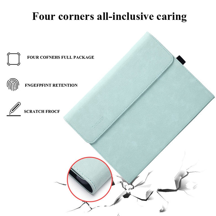 2 in 1 Frosted PU Leather Tablet Notebook Protective Case For MicroSoft Surface Go 10 inch