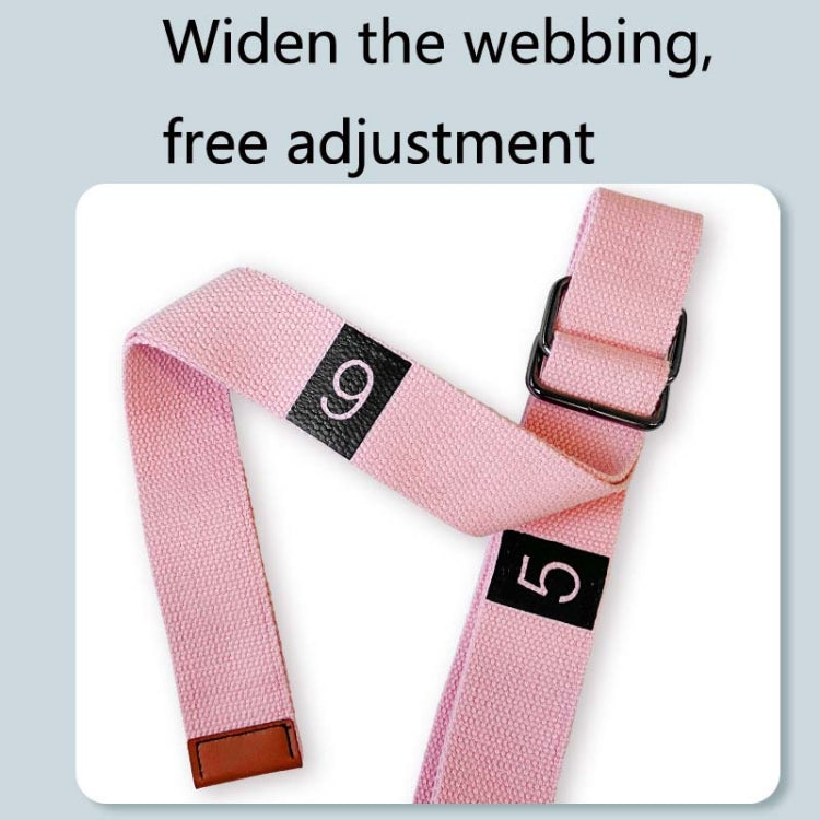 2 in 1 Home Yoga Hammock Indoor Stretching Sling Stretch Widening Yoga Strap + Door Buckle Storage Bag Set