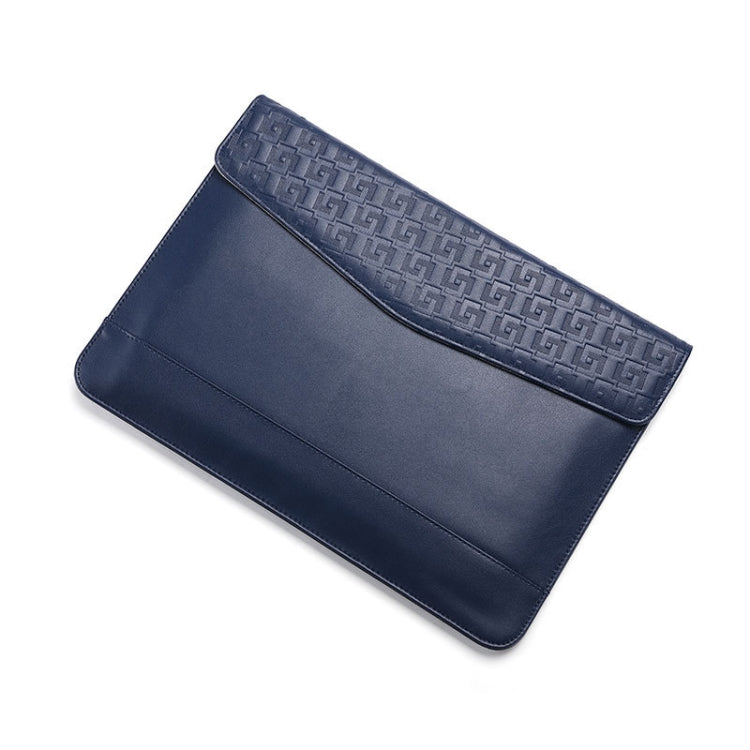 Horizontal  Embossed Notebook Liner Bag Ultra-Thin Magnetic Holster, Applicable Model: 11 -12 inch