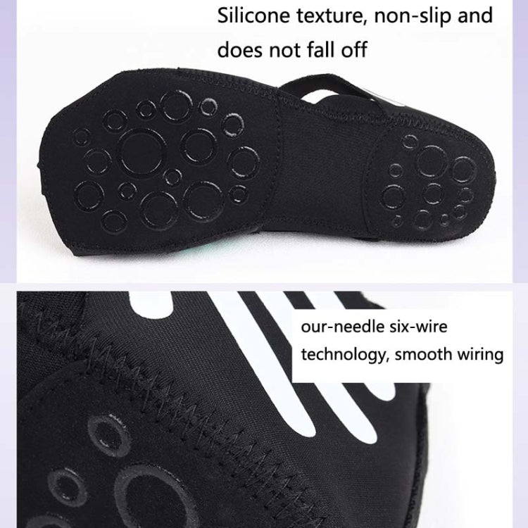 A Pair Fitness Soft-Soled Lightweight Non-Slip Yoga Shoes Five-Finger Dance Shoes, Size: 37 / 38(Black)