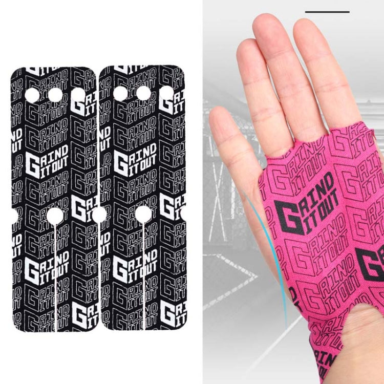 2 PCS Sports Fitness Wear-Resistant Breathable Palm Protector Elastic Non-Slip Palm Sticker