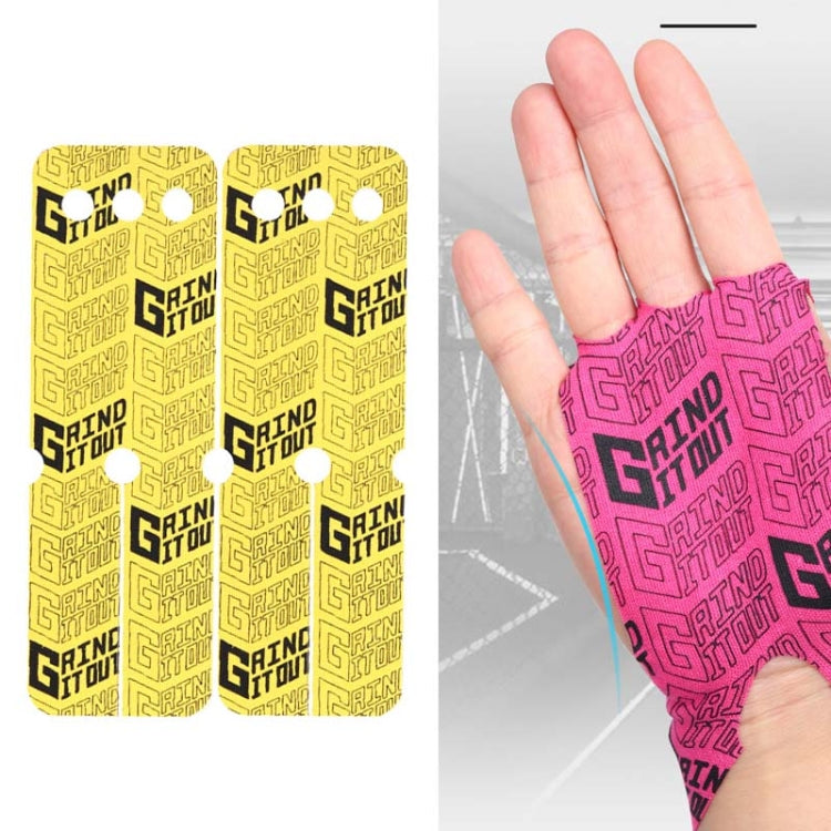 2 PCS Sports Fitness Wear-Resistant Breathable Palm Protector Elastic Non-Slip Palm Sticker