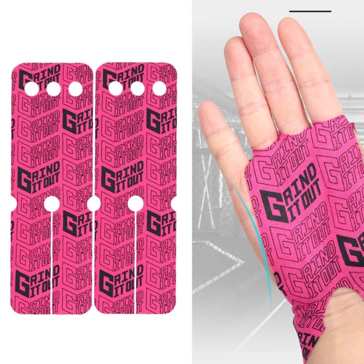 2 PCS Sports Fitness Wear-Resistant Breathable Palm Protector Elastic Non-Slip Palm Sticker