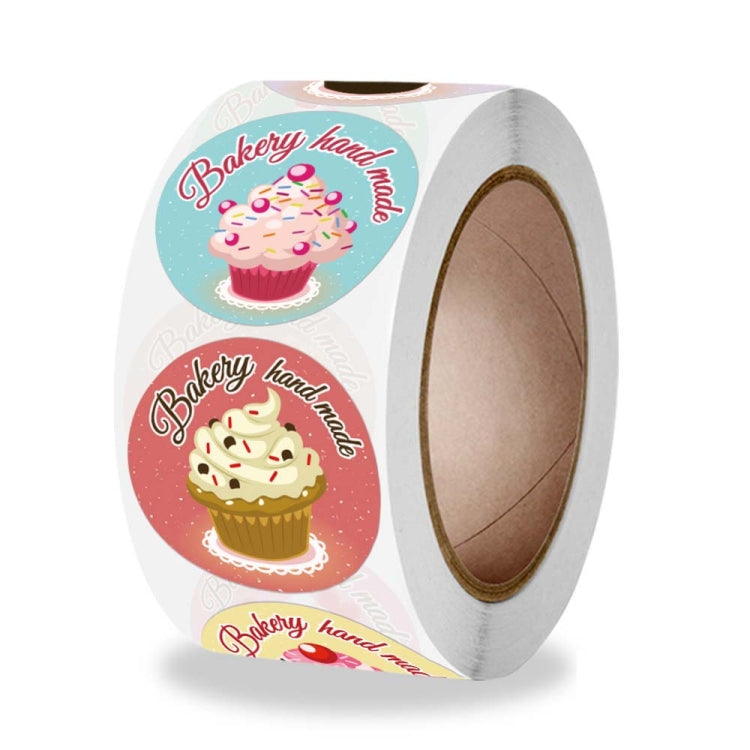 10 Rolls K-86 Cake Baking Handmade Thank You Label Gift Decoration Sealing Sticker(2.5cm)