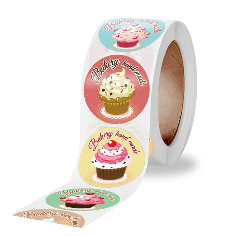 10 Rolls K-86 Cake Baking Handmade Thank You Label Gift Decoration Sealing Sticker(2.5cm)