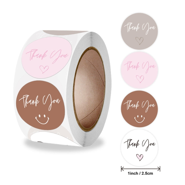 10 Rolls Sealing Sticker With Flower Crafts Decoration Label, Size: 2.5cm/1inch