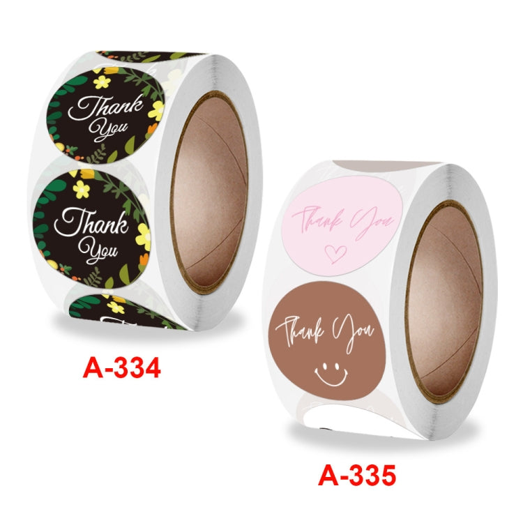 10 Rolls Sealing Sticker With Flower Crafts Decoration Label, Size: 2.5cm/1inch