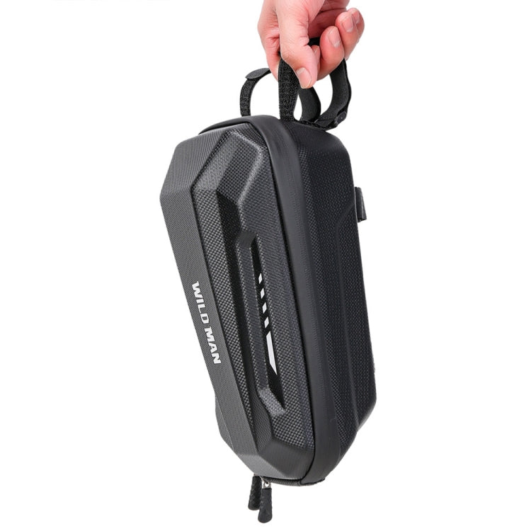 WILD MAN Electric Sooter Hard Shell EVA Front Bag Folding Bicycle Bag, Size: 3L