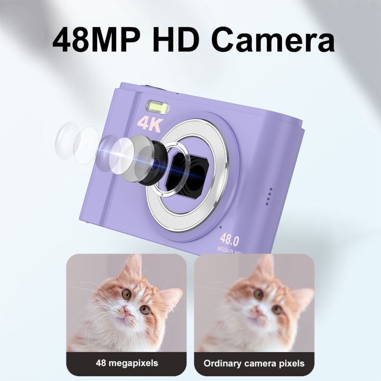 DC303A 2.8-Inch 4K 16X Zoom HD Digital Camera Mini Children Photography Camera UK Plug
