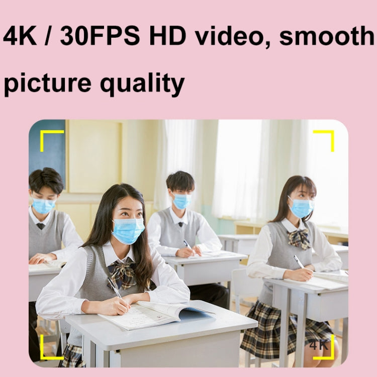 DC303A 2.8-Inch 4K 16X Zoom HD Digital Camera Mini Children Photography Camera UK Plug